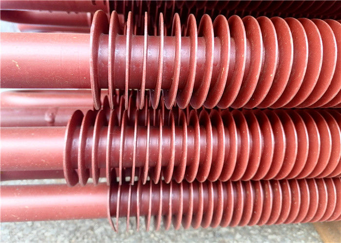 Tubo de aleta espiral de la caldera de 40 milímetros para el carbono SA192 de acero de la central eléctrica ASME