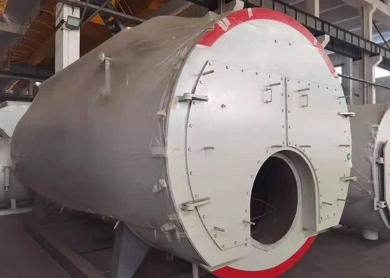 Caldera orgánica del portador térmico de aceite 4000KG del vapor industrial horizontal del gas